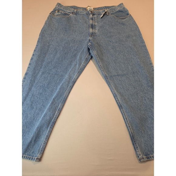 L.L. Bean Other - LL Bean Double L Relaxed Fit Jeans Mens 42x28 Faded Denim Blue 134770 NWT